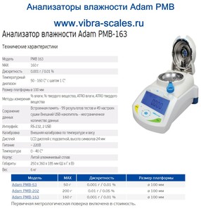 ����������� ��������� Adam PMB-163